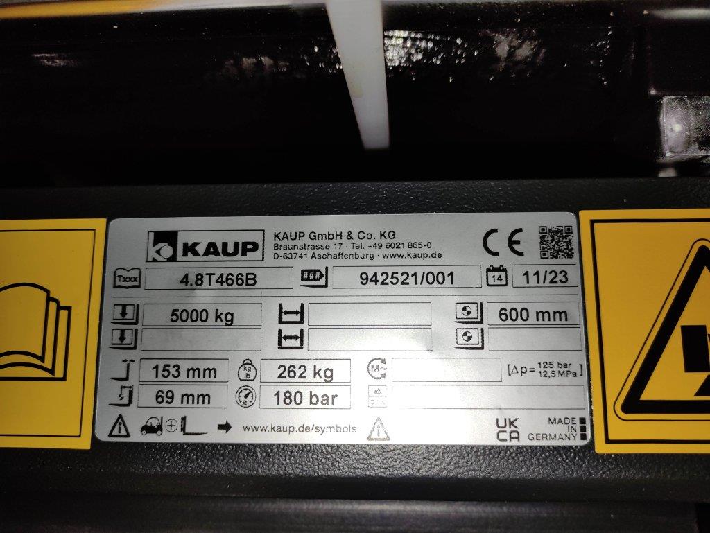 Kaup Zinkenverstellgerät 4.8T466B / NEW - Kaup Zinkenverstellgerät 4.8T466B / NEW