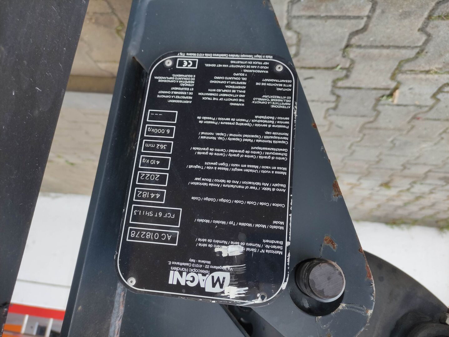 Magni Gabelträger FCF6TSHI 1.3 - Magni Gabelträger FCF6TSHI 1.3