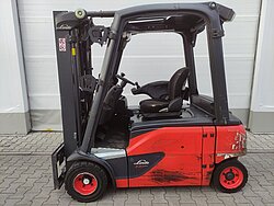  - Linde Elektro 4 Rad-Stapler E20PL-02/386 EVO Elektro Triplex