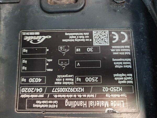 Linde Diesel Dieselstapler H25D-02-392 EVO Triplex - Linde Diesel Dieselstapler H25D-02-392 EVO Triplex