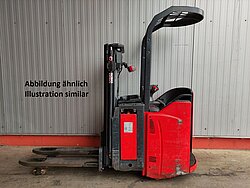  - Linde Hochhubwagen D14SPi/133 (ohne Batterie, ohne Wiegesystem) Elektro Triplex