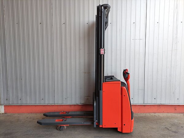  - Linde Elektro Hochhubwagen L14i/ 1173 (Lack neu, Kundendienst u. UVV Prüfung Triplex