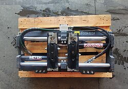  - Meyer Zinkenverstellgerät 6-2504G (mit Ventilblockseitenschub) 