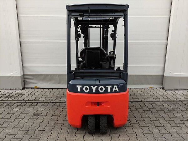  - Toyota Elektro Elektro 3 Rad-Stapler 8FBET16 Triplex