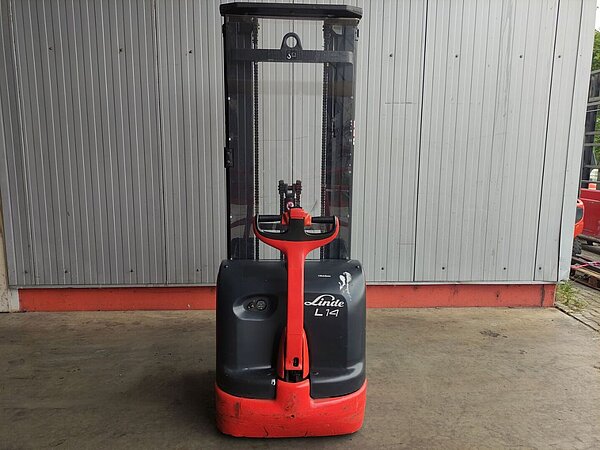 Linde Elektro Hochhubwagen L14 - 372 Triplex - Linde Elektro Hochhubwagen L14 - 372 Triplex