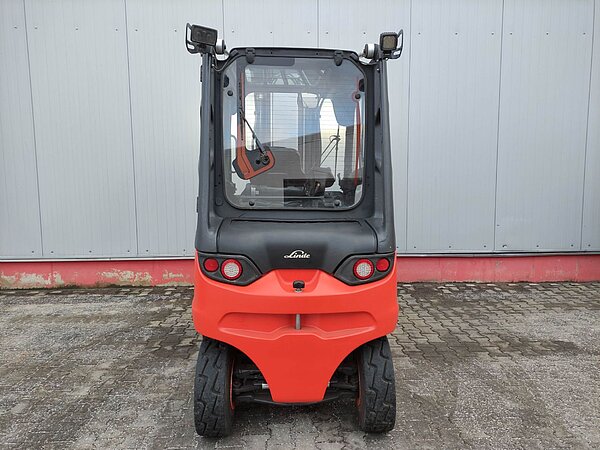 Linde Elektro Elektro 4 Rad-Stapler E50HL-01-388 Triplex - Linde Elektro Elektro 4 Rad-Stapler E50HL-01-388 Triplex
