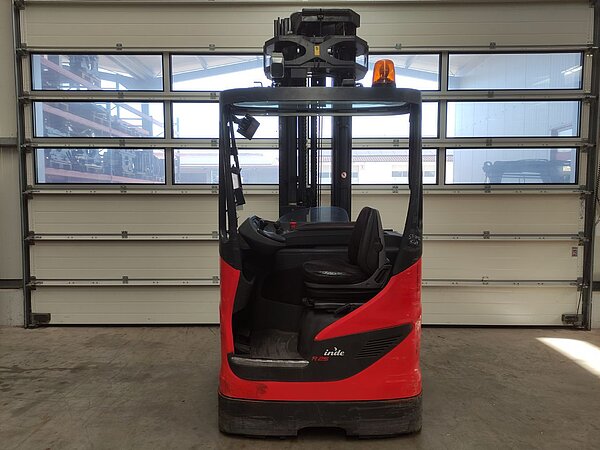 Linde Elektro Schubmaststapler R25-01/1120 Triplex - Linde Elektro Schubmaststapler R25-01/1120 Triplex