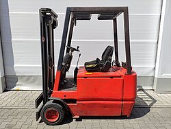  - Linde Elektro 3 Rad-Stapler E18Z Elektro Duplex