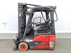  - Linde Elektro 3 Rad-Stapler E14-02-386-EVO Elektro Duplex