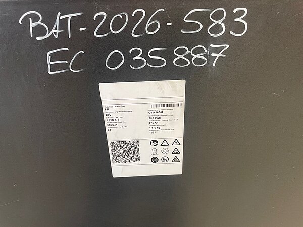 *Sonstige Antriebsbatterie 48V 5 PZS 775 - *Sonstige Antriebsbatterie 48V 5 PZS 775