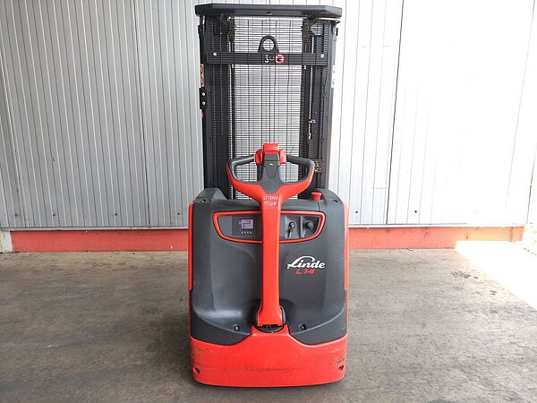  - Linde Elektro Hochhubwagen L14 - 1173 Triplex