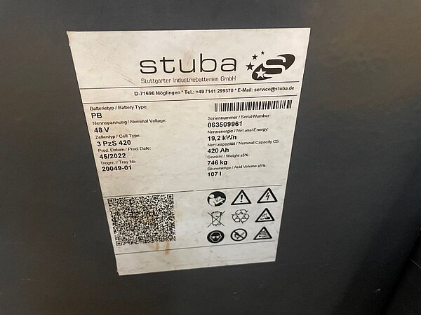 Antriebsbatterie 48V 3 PzS 420 - Antriebsbatterie 48V 3 PzS 420