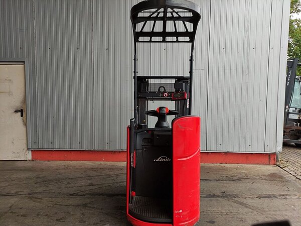 Linde Elektro Hochhubwagen D14SPi/133 mit Wiegesystem von RAVAS Triplex - Linde Elektro Hochhubwagen D14SPi/133 mit Wiegesystem von RAVAS Triplex