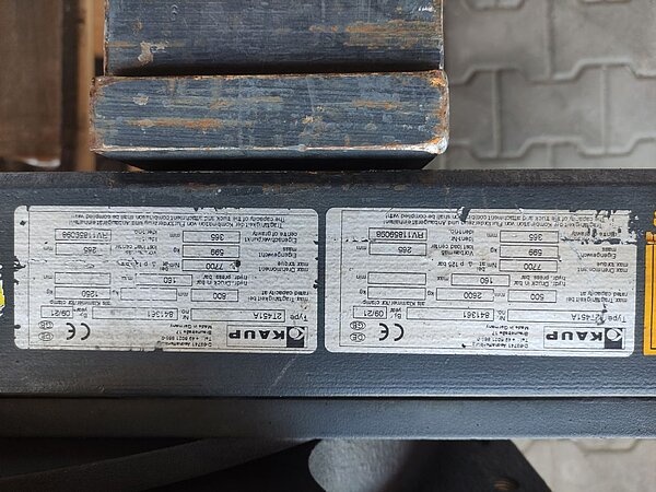 Kaup Klammergabel 2T451A - Kaup Klammergabel 2T451A