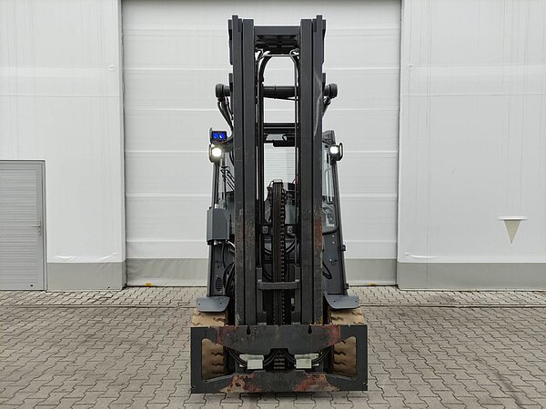 Linde Elektro Elektro 4 Rad-Stapler E50HL-01/600-388 Triplex - Linde Elektro Elektro 4 Rad-Stapler E50HL-01/600-388 Triplex