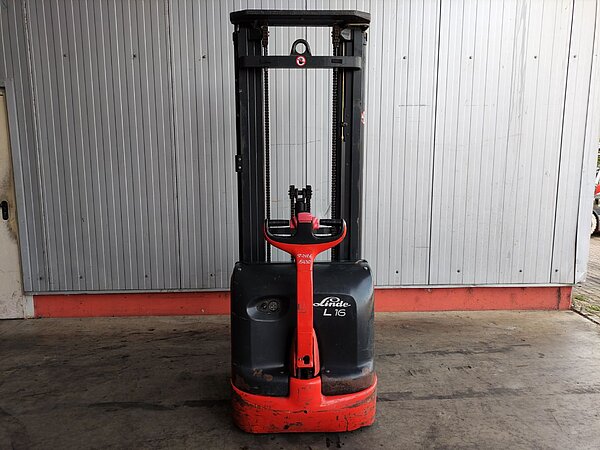  - Linde Elektro Hochhubwagen L16i-372 Triplex