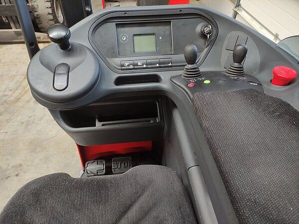  - Linde Elektro Schubmaststapler R14-01/1120 Triplex