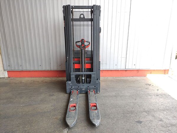  - Linde Elektro Hochhubwagen L14 - 1173 Triplex