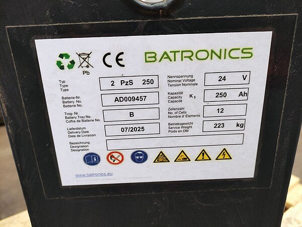  - Antriebsbatterie 24V 2PzS 250 