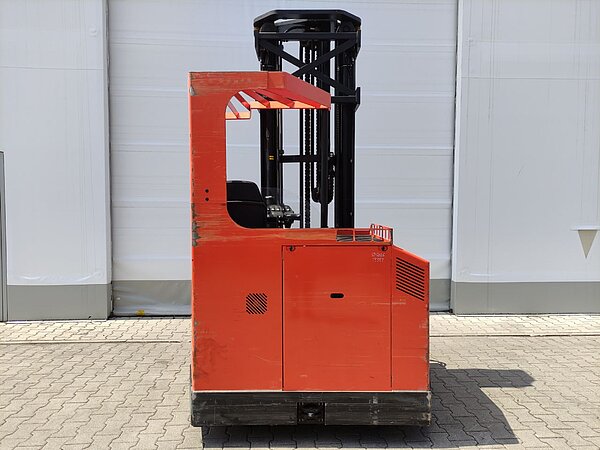  - Toyota Elektro Vierwege Schubmaststapler FRE270 (Vulkollan NEU) Triplex