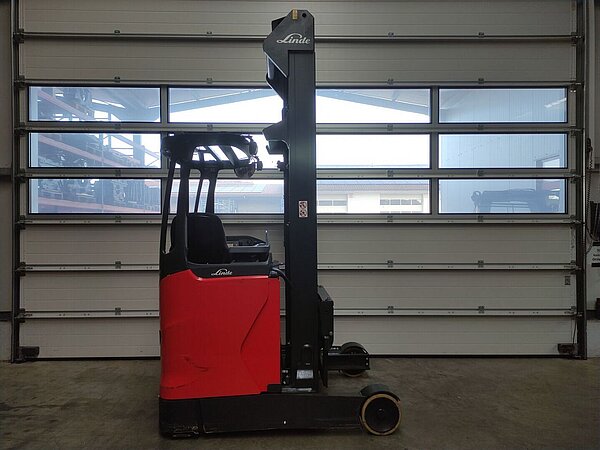  - Linde Elektro Schubmaststapler R14-01/1120 Triplex