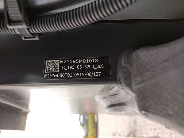 Linde Elektro Elektro 4 Rad-Stapler E70-01/1279 Triplex - Linde Elektro Elektro 4 Rad-Stapler E70-01/1279 Triplex