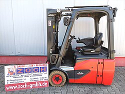  - Linde Elektro 3 Rad-Stapler E16C-02-386 EVO Elektro Triplex