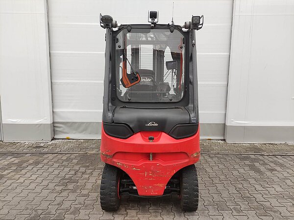 Linde Elektro Elektro 4 Rad-Stapler E35H-01/600-388 Triplex - Linde Elektro Elektro 4 Rad-Stapler E35H-01/600-388 Triplex